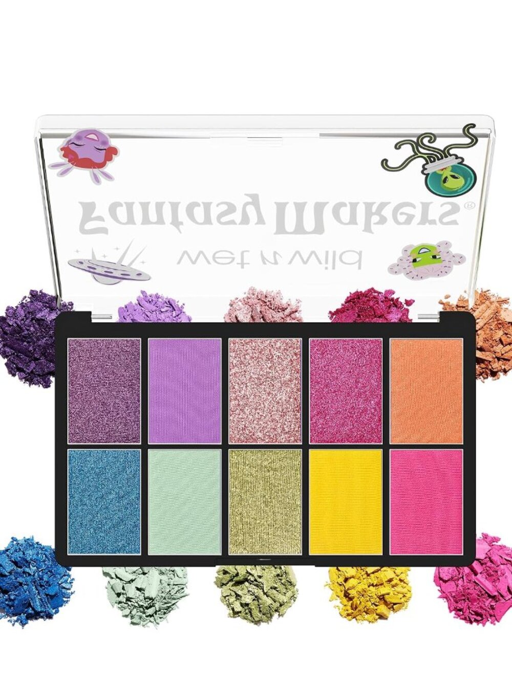 NEW*Limited Edition*Wet n Wild Fantasy Makers Queen of Brights Eye+Face Palette!